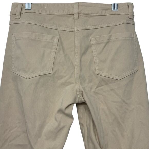 J. McLaughlin Light Tan Skinny Stretch Jeans Women's Size 2 Low Rise Ankle - Picture 5 of 6